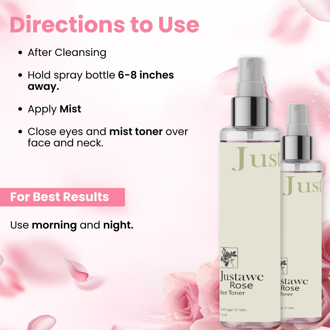 Just Awe Rose Face Toner- 100ml